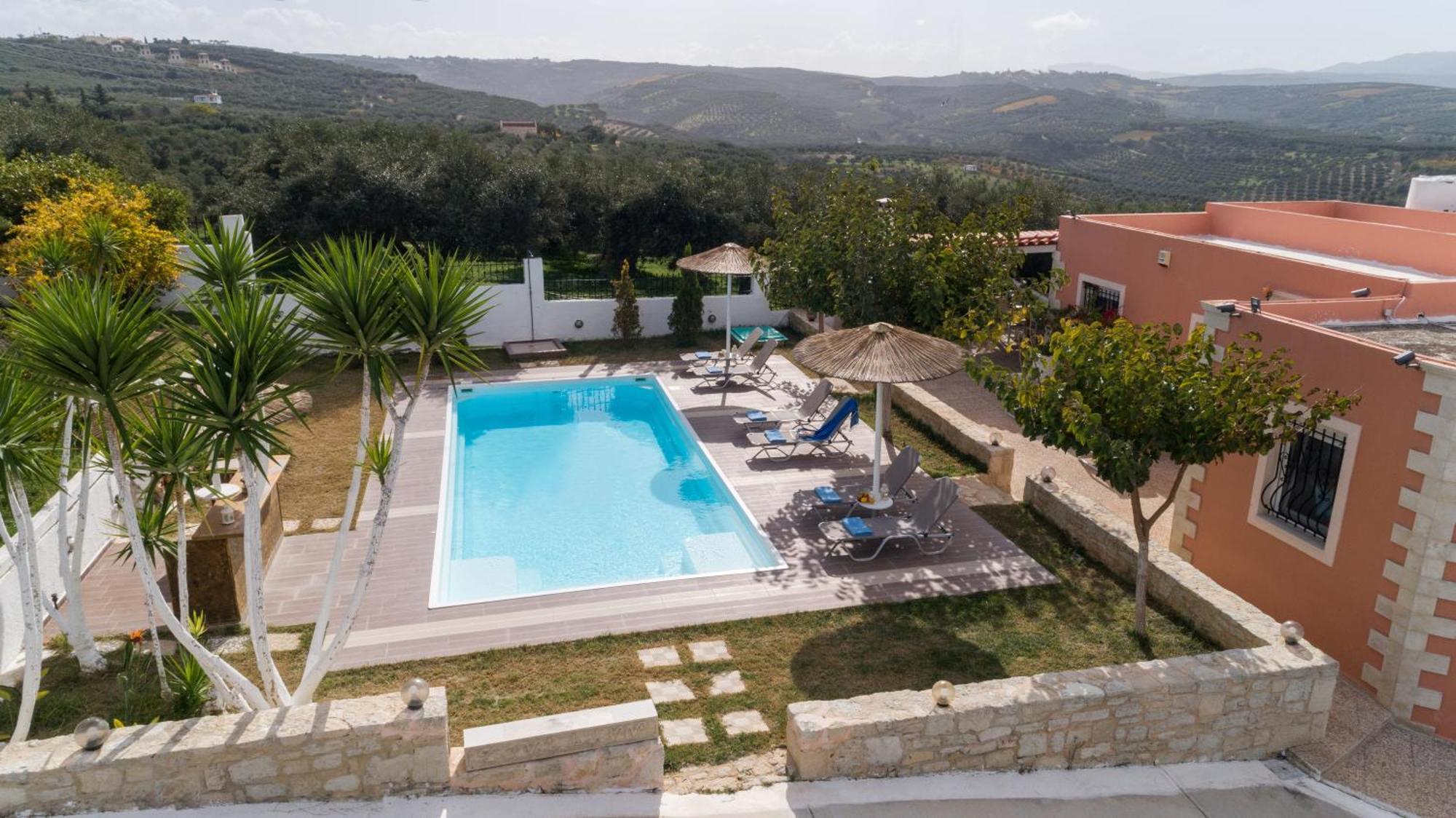 Nautilus Villa - Private Pool Elia  エクステリア 写真
