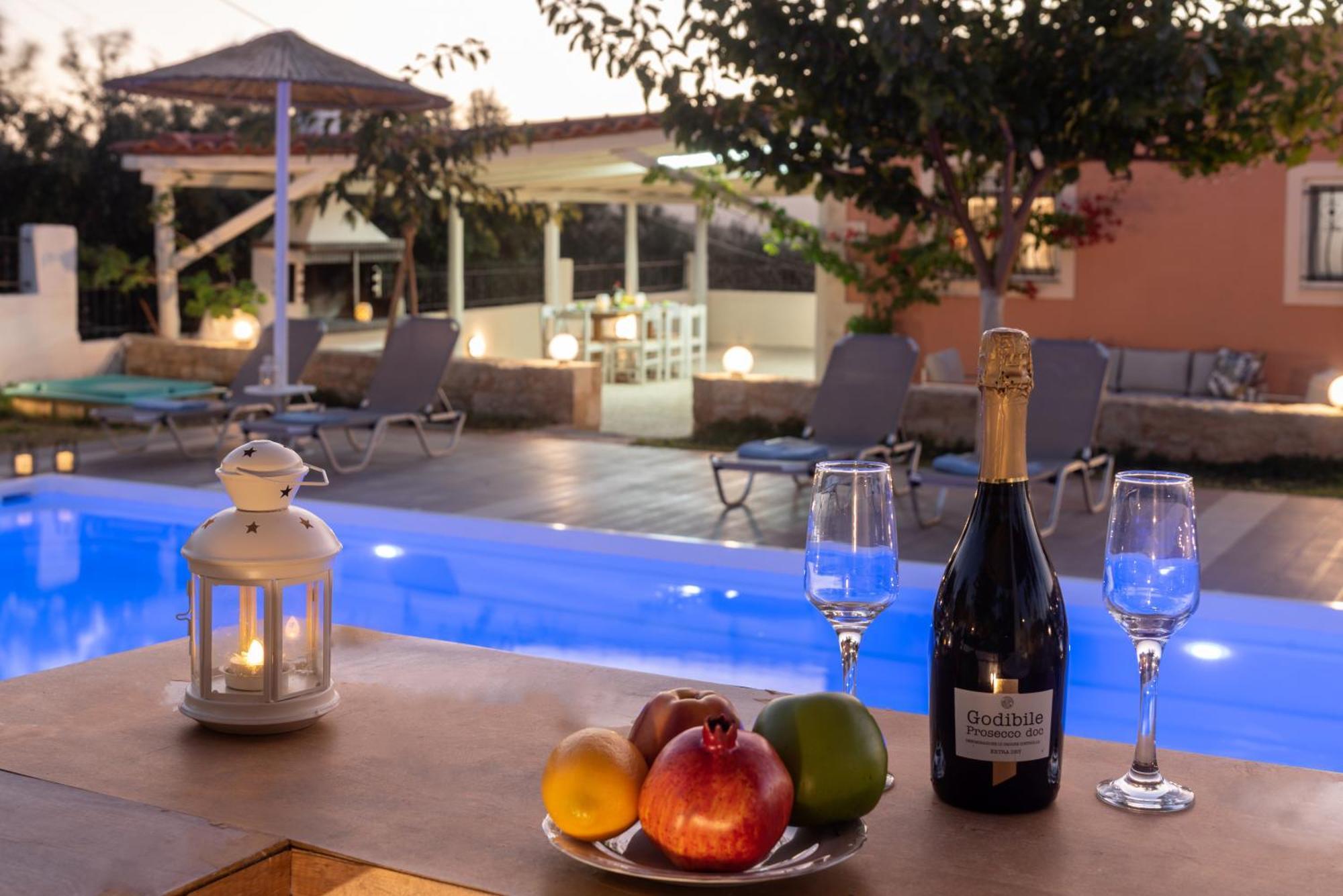 Nautilus Villa - Private Pool Elia  エクステリア 写真