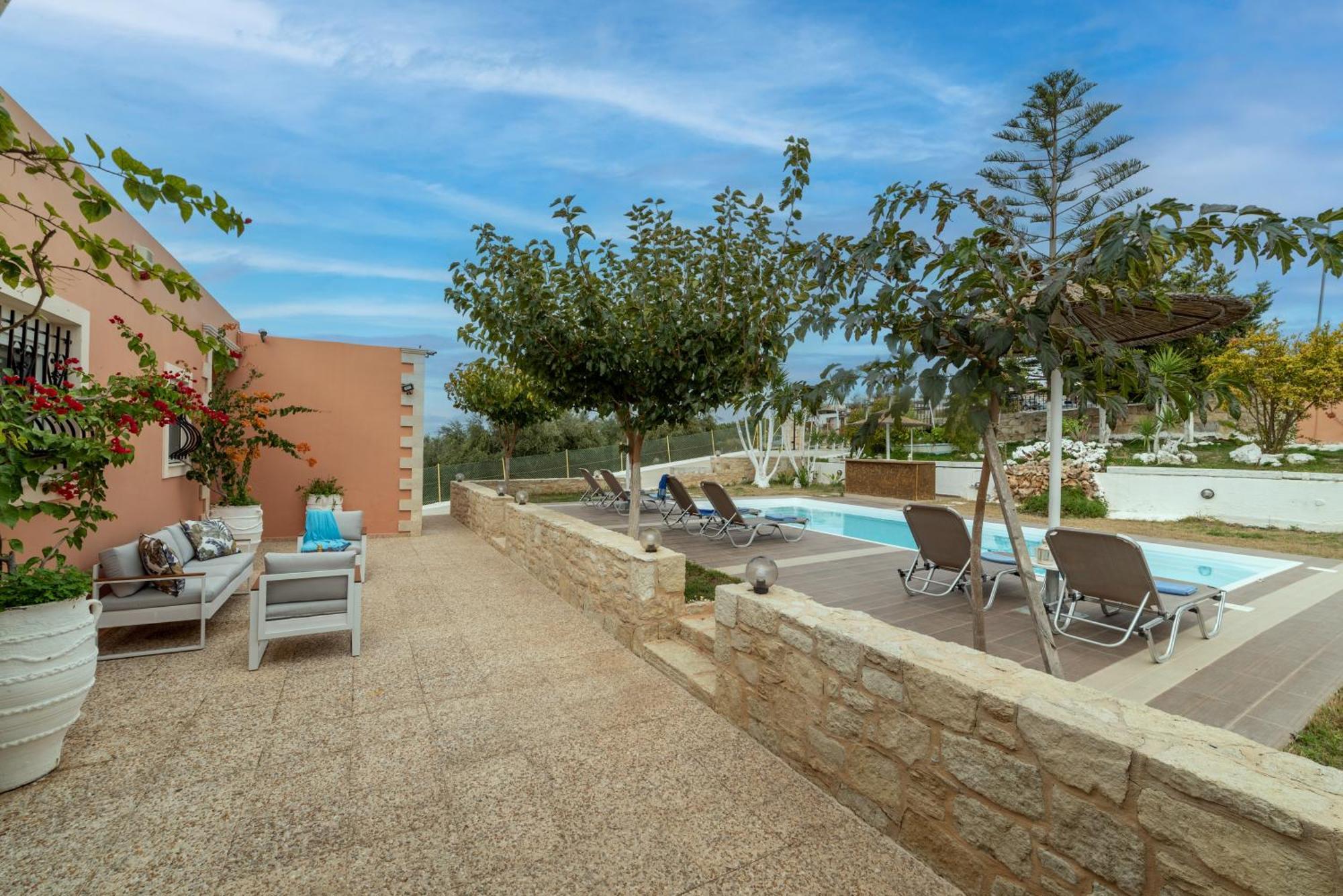 Nautilus Villa - Private Pool Elia  エクステリア 写真